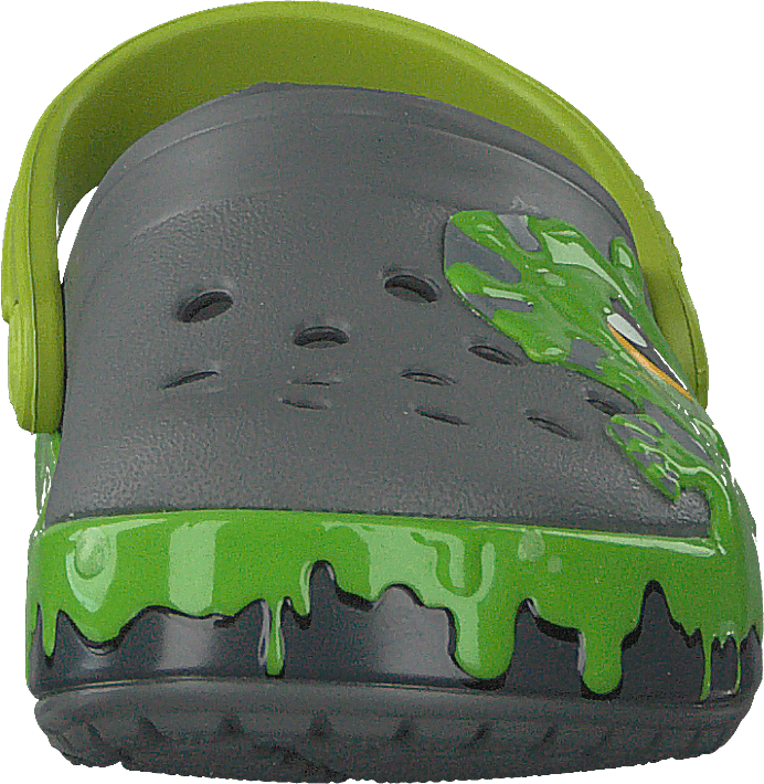 Fun Lab Slime Band Clog Kinder Schiefergrau