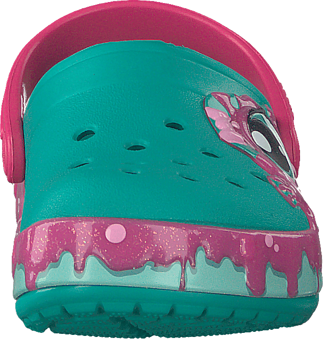 Fun Lab Slime Band Clog Kids Tropical Teal