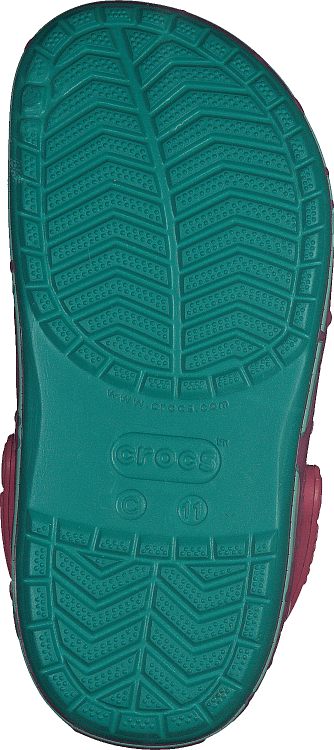 Fun Lab Slime Band Clog Kids Tropical Teal