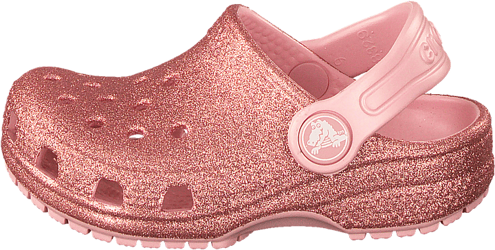 Dětský dřevák Classic Glitter Blossom
