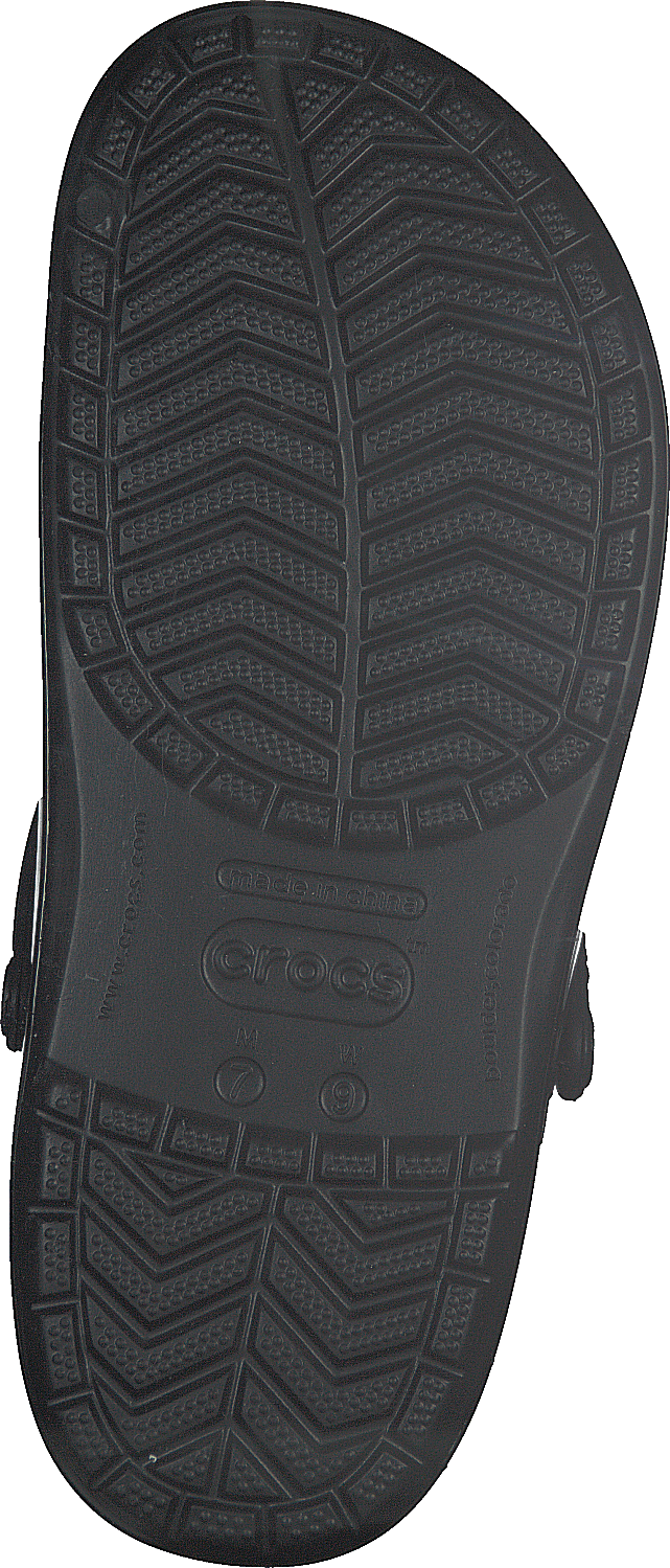 Crocband Glitter Clog Schwarz