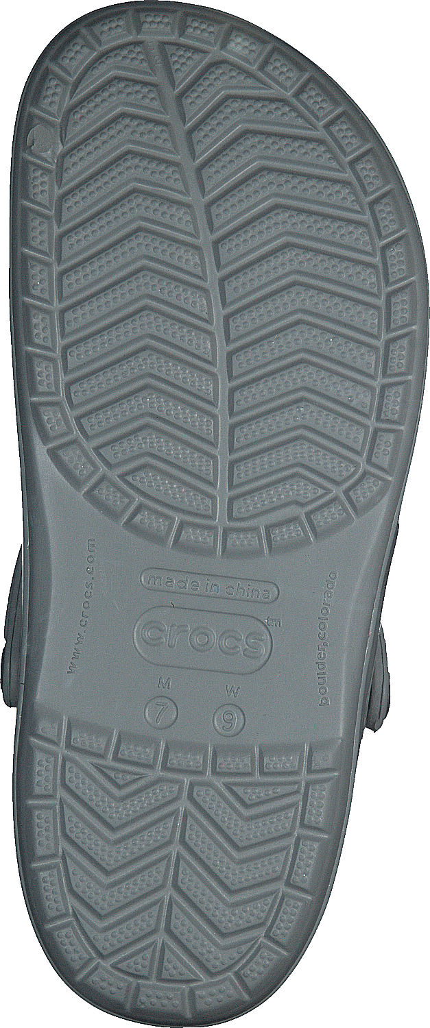 Crocband Glitter Clog Silber