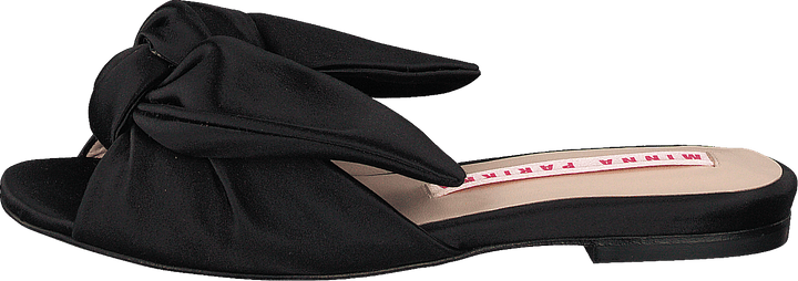 Amelia Black Satin