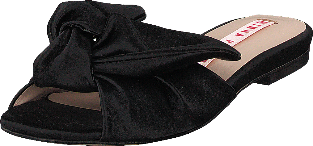 Amelia Black Satin