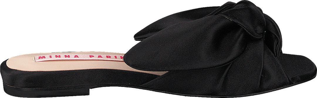 Amelia Black Satin