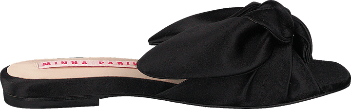 Amelia Black Satin