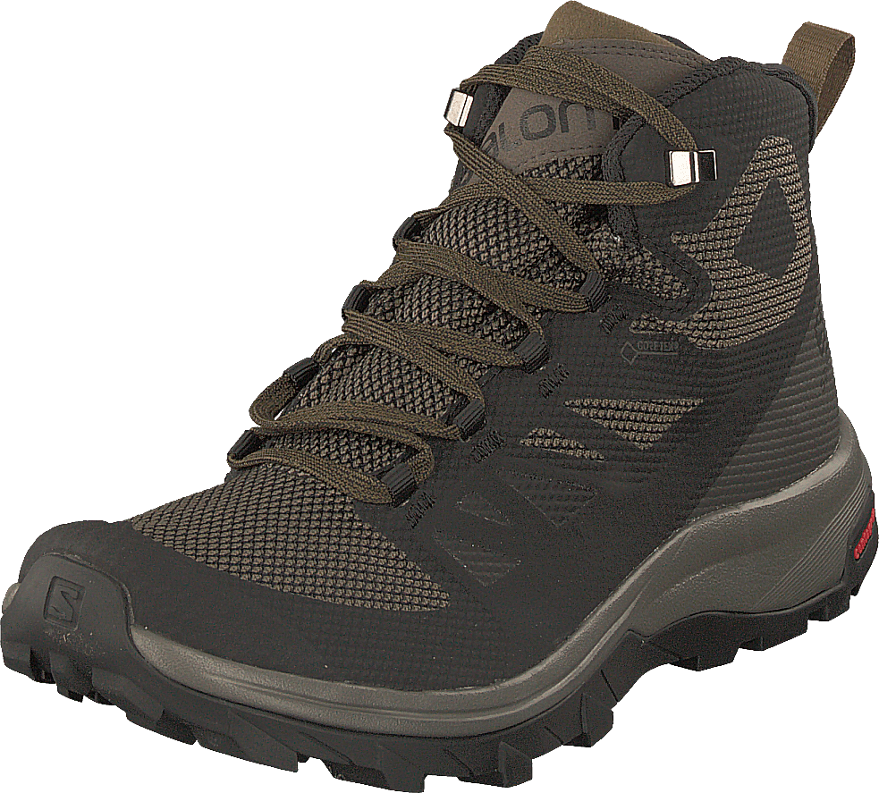 Outline Mid Gtx Black/beluga/capers