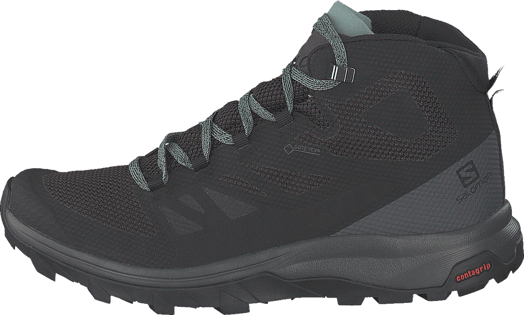 Outline Mid Gtx W Black/magnet/greenmilieu