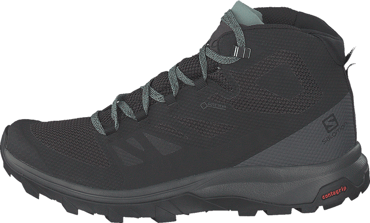 Outline Mid Gtx W Black/magnet/greenmilieu