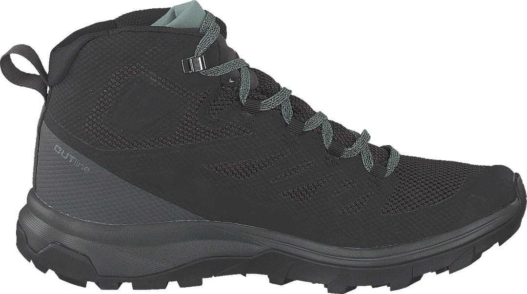 Outline Mid Gtx W Black/magnet/greenmilieu