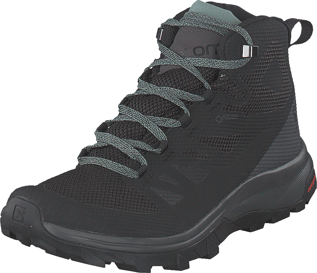 Outline Mid Gtx W Black/magnet/greenmilieu