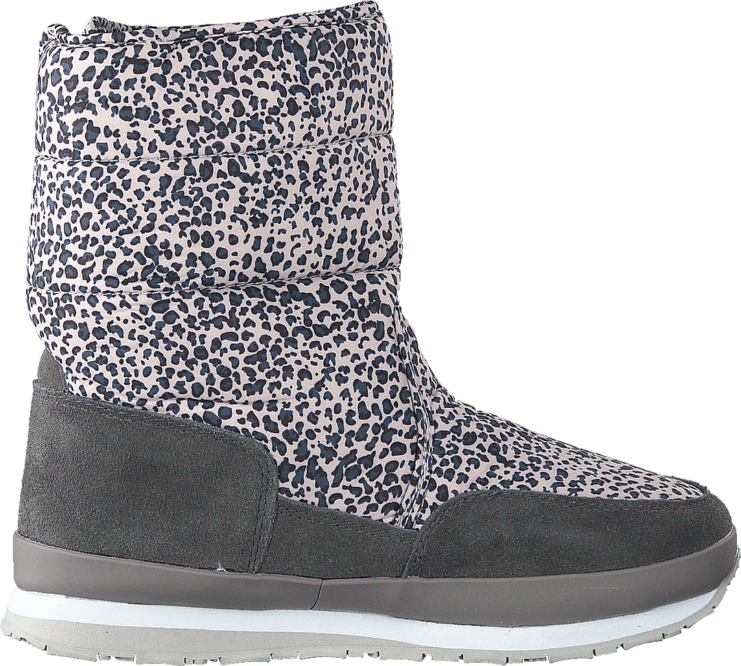 Rd Nylon Suede Solid Grey Leo