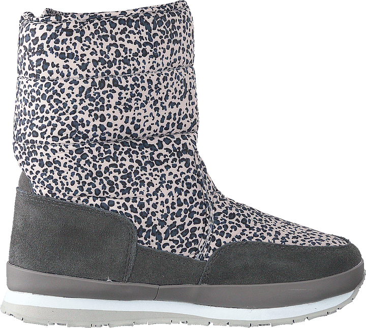 Rd Nylon Suede Solid Grey Leo