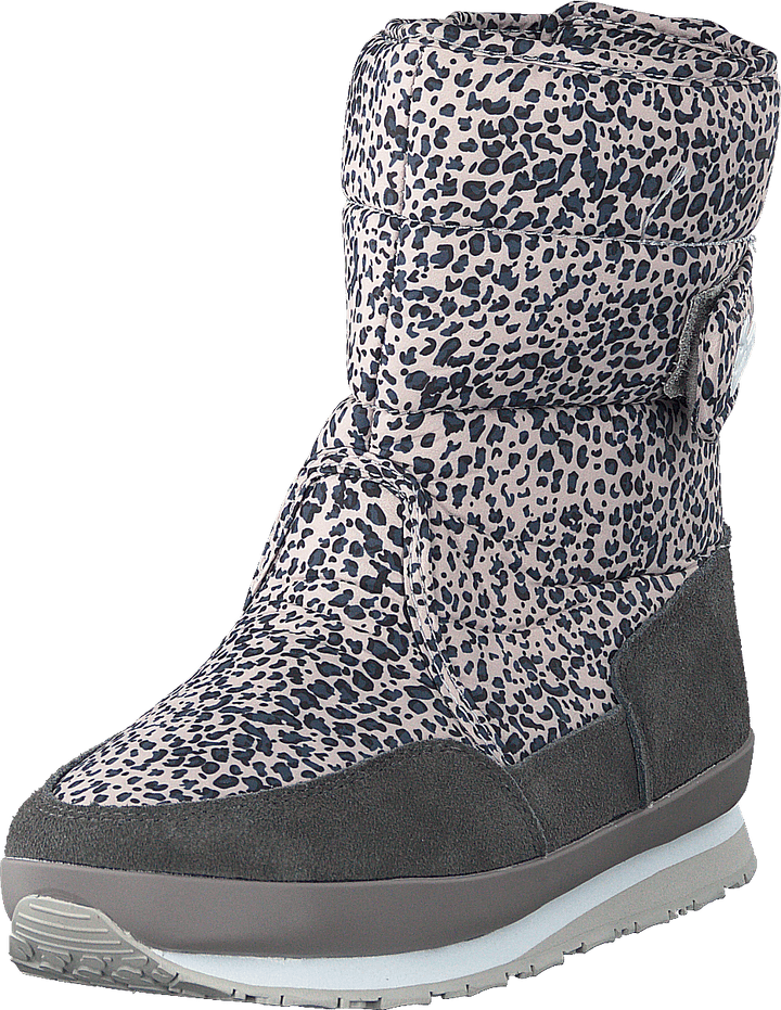 Rd Nylon Suede Solid Grey Leo