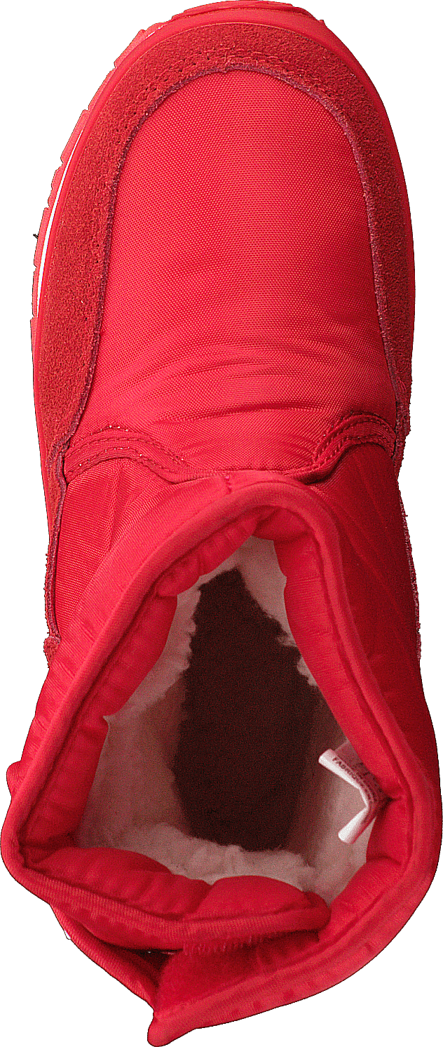 Rd Nylon Suede Solid Kids Red