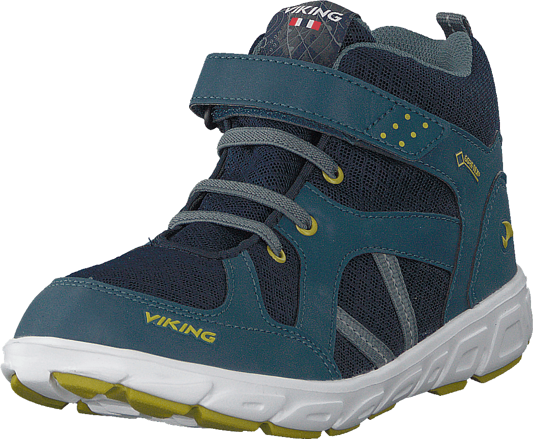Alvdal Mid R Gtx Denim/lime