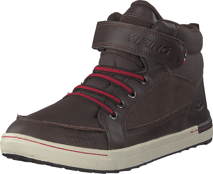 Moss Mid Marrone scuro/rosso