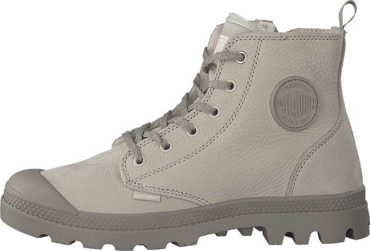 Pampa Hi Wool Zip Feather Grey