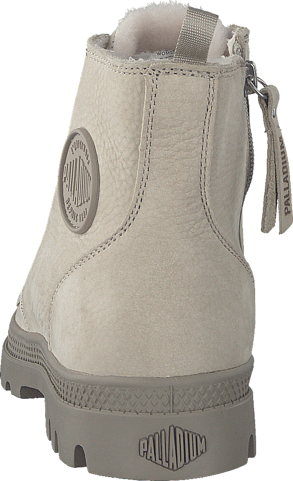 Pampa Hi Wool Zip Feather Grey