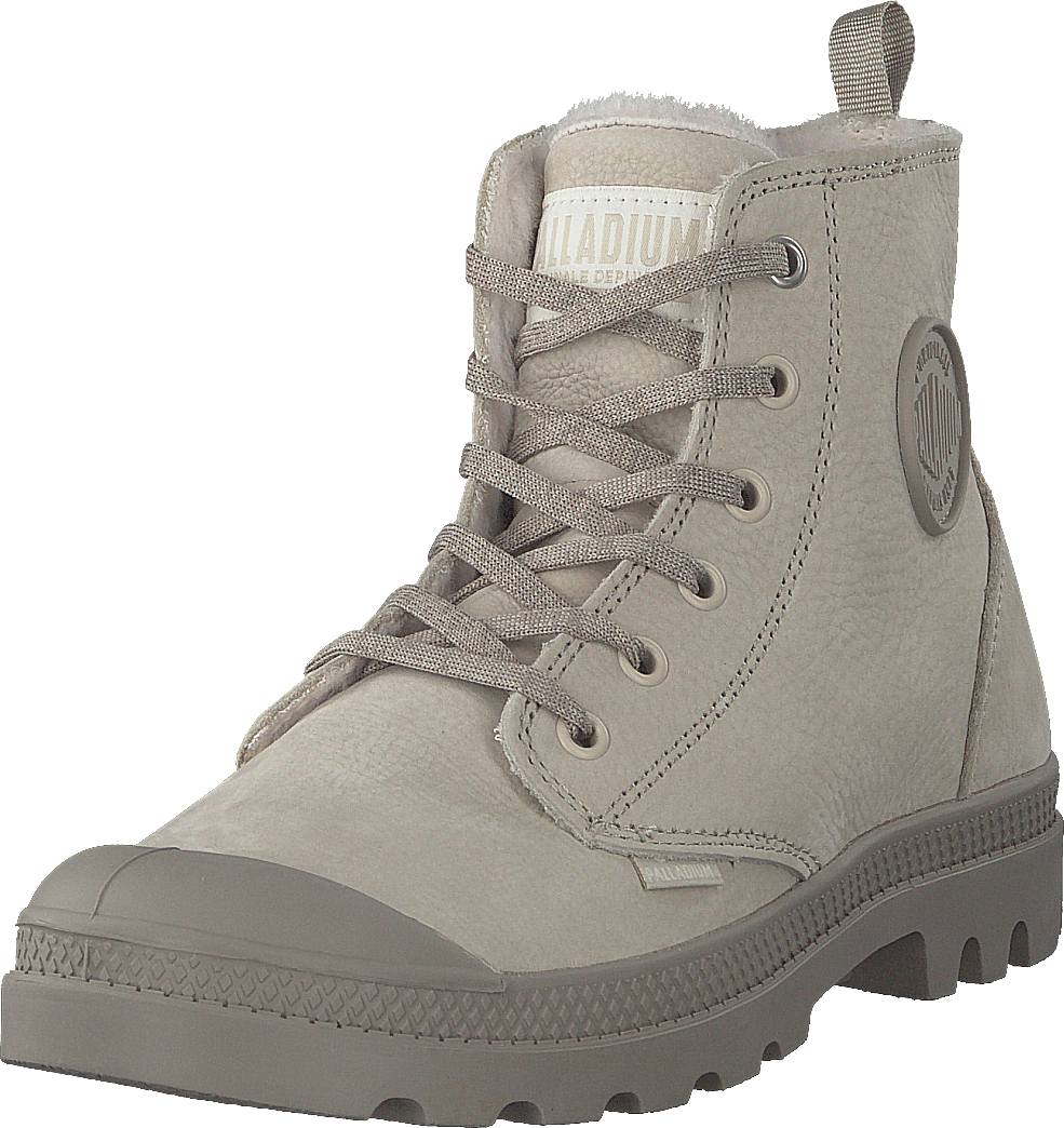Pampa Hi Wool Zip Feather Grey