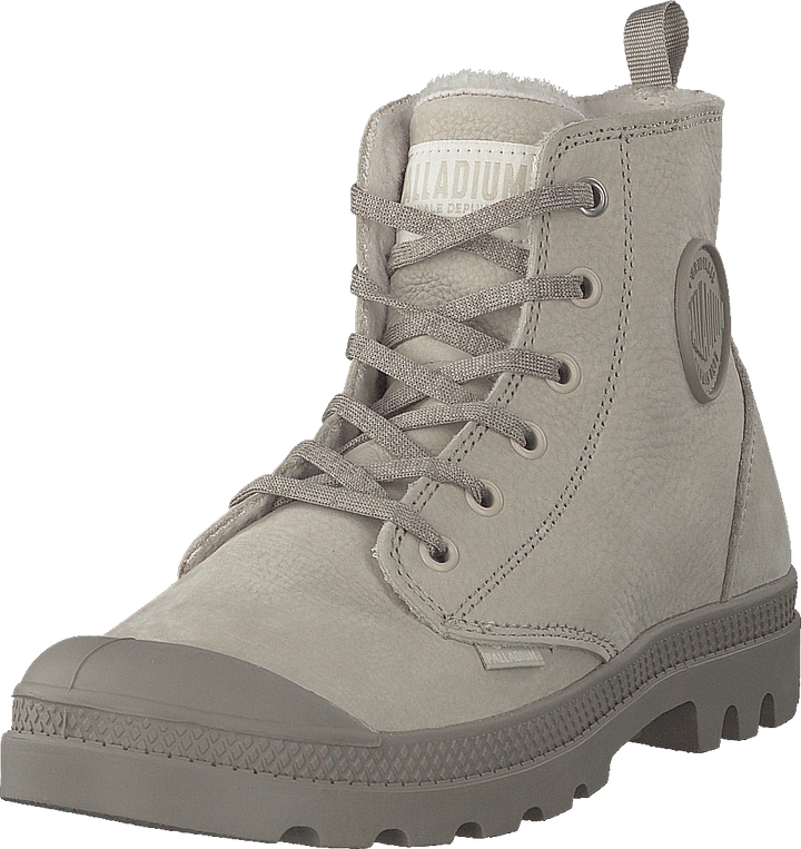 Pampa Hi Wool Zip Feather Grey