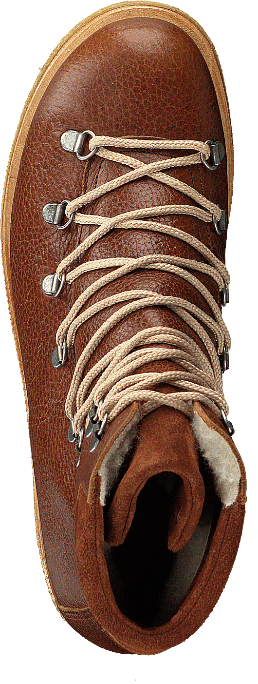 Boot With Laces And D-rings Medium Brown