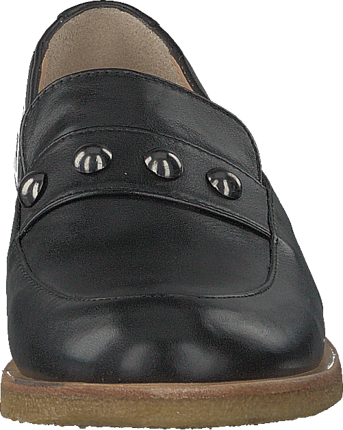Loafer With Chain Black