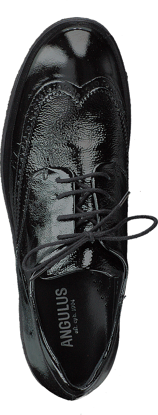 Brogues W. Cap-toe And Laces Black Patent