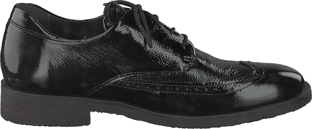 Brogues W. Cap-toe And Laces Black Patent