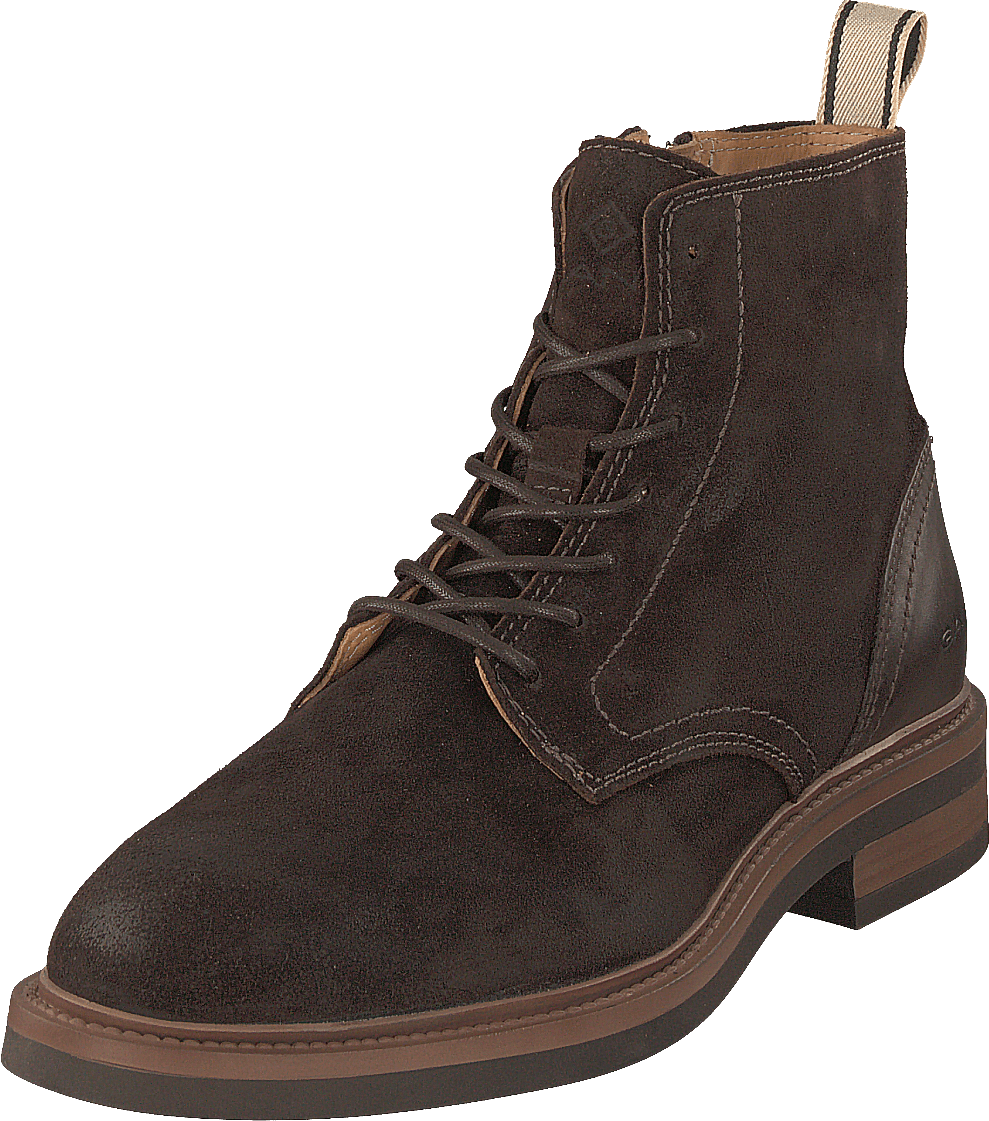 Martin Mid Lace Boot Dark Brown