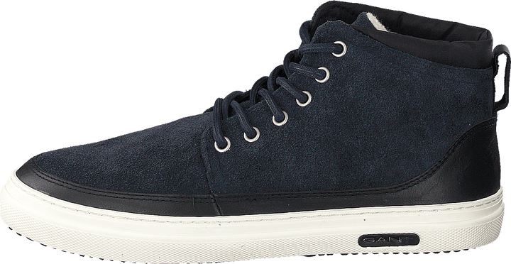 Bottes mi-hautes à lacets Marvel bleu marine