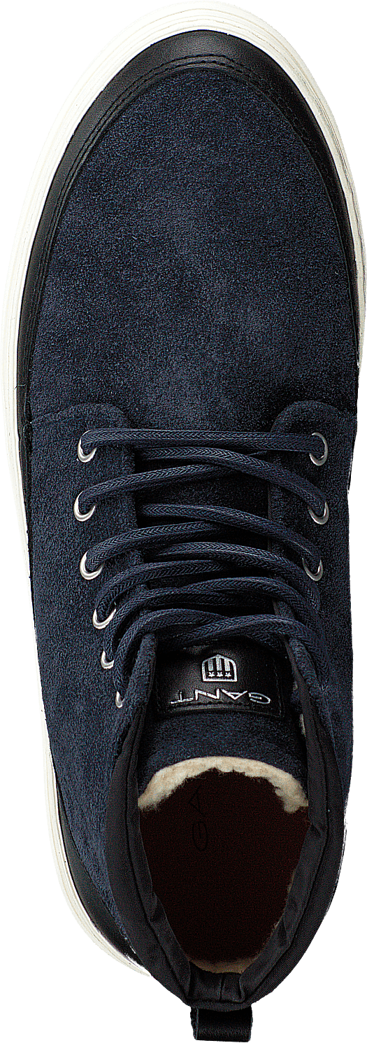 Bottes mi-hautes à lacets Marvel bleu marine