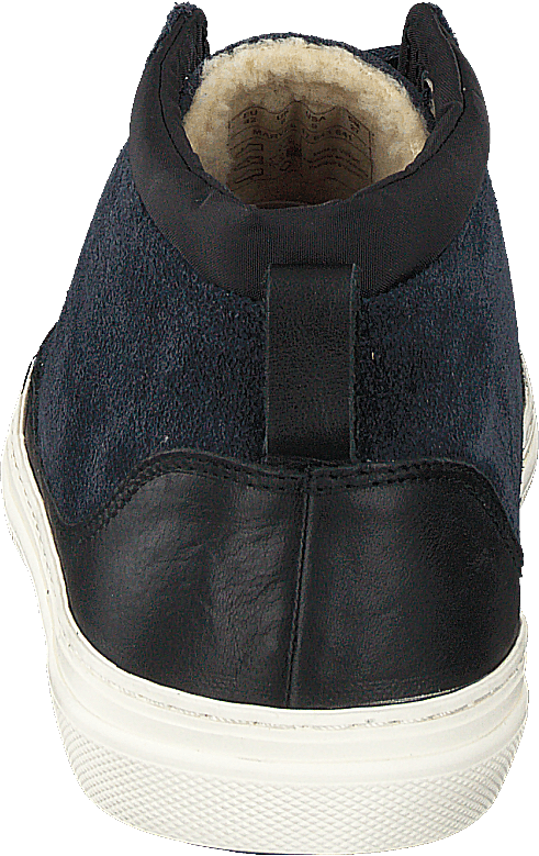 Bottes mi-hautes à lacets Marvel bleu marine