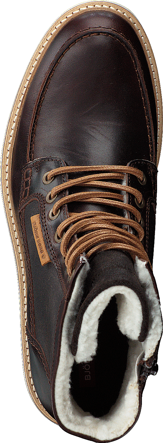 Marvin Z Mid Fur Dark Brown