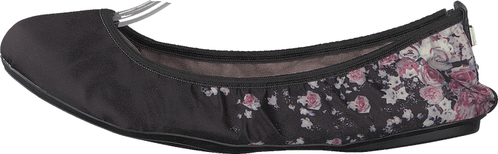 Sophia Black Scattered Floral