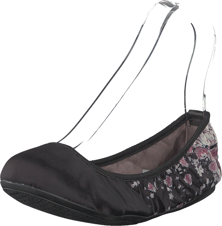 Sophia Black Scattered Floral