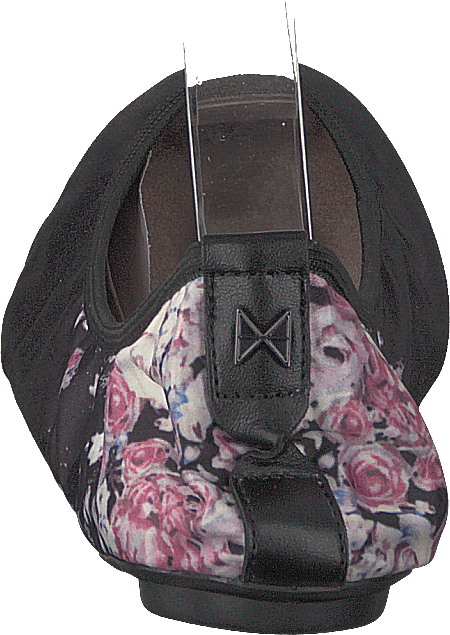Sophia Black Scattered Floral