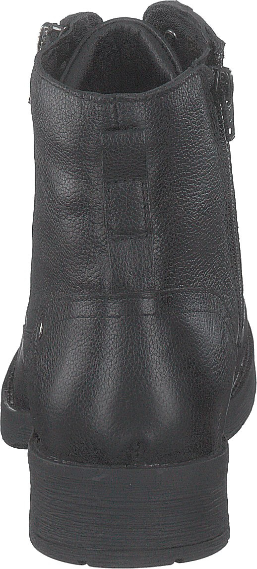 451-5010 Leder warm gefüttert Schwarz