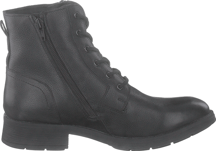 451-5010 Leder warm gefüttert Schwarz
