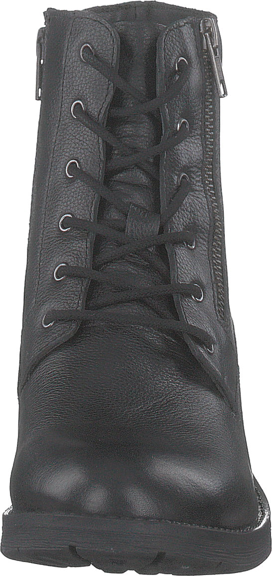 451-5010 Leder warm gefüttert Schwarz