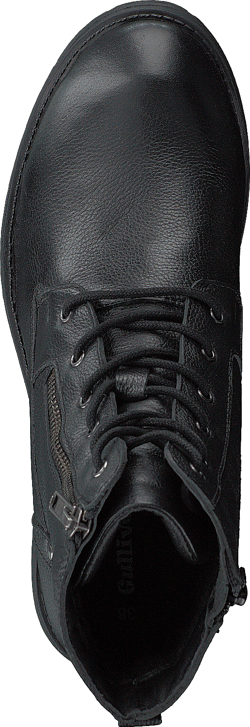 451-5010 Leder warm gefüttert Schwarz