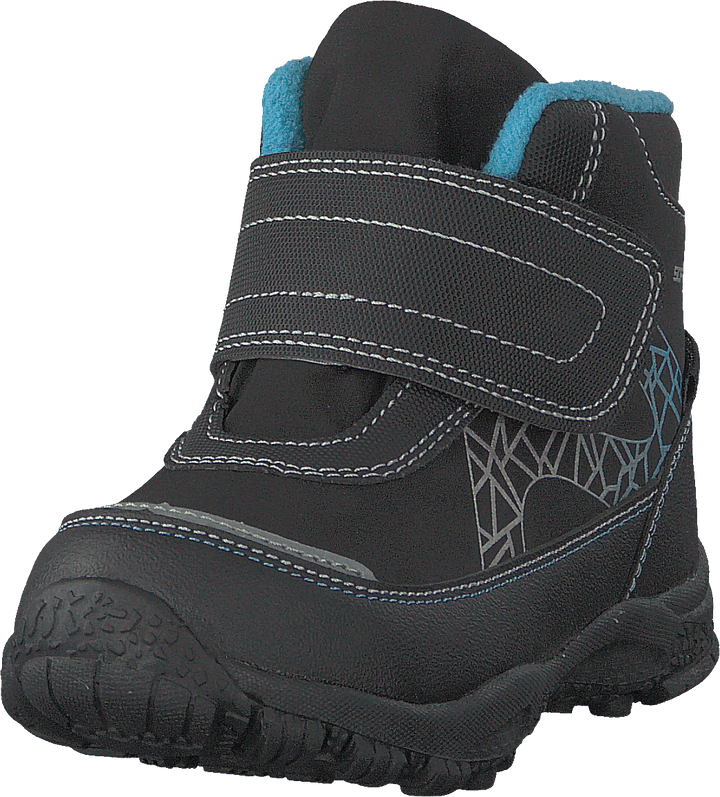 430-2962 Waterproof Warm Lined Black/blue