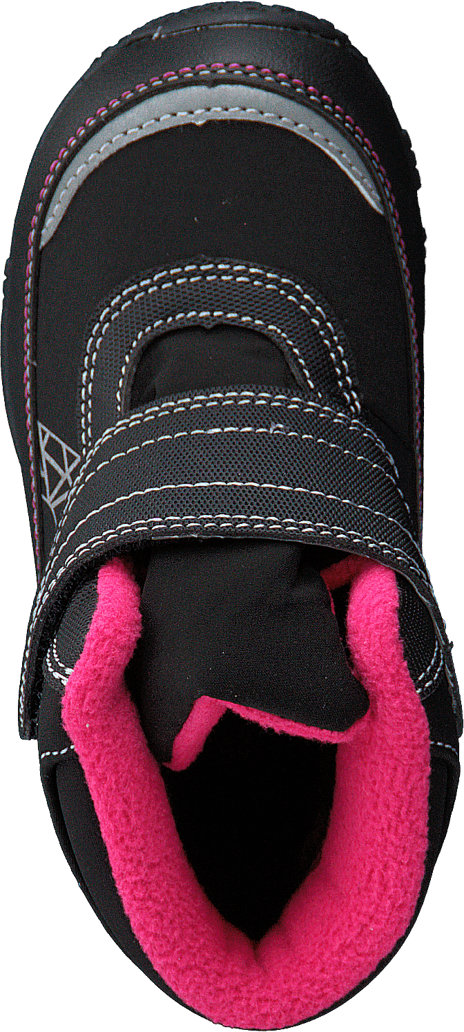 430-2962 Wasserdicht und warm gefüttert Schwarz/Fuchsia