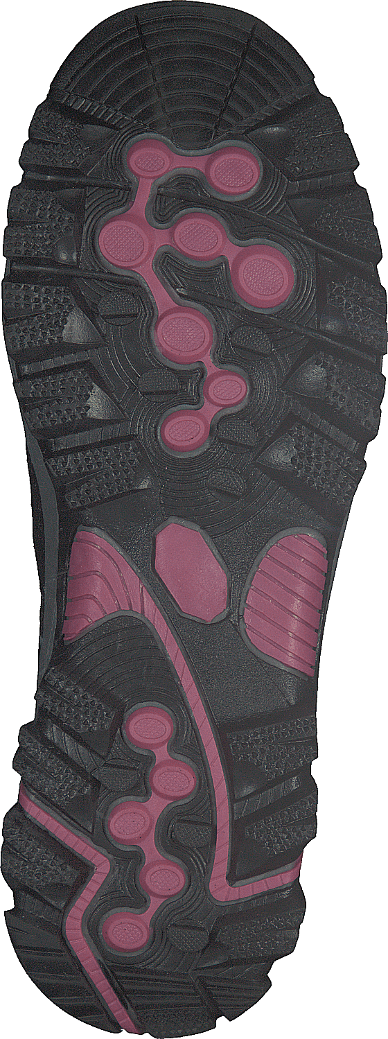 435-3111 Ponožky Comfort Black/fuxia