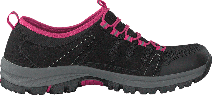 435-3111 Ponožky Comfort Black/fuxia