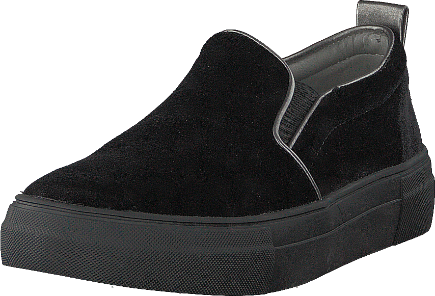 Dasha Velvet Slip On Preto