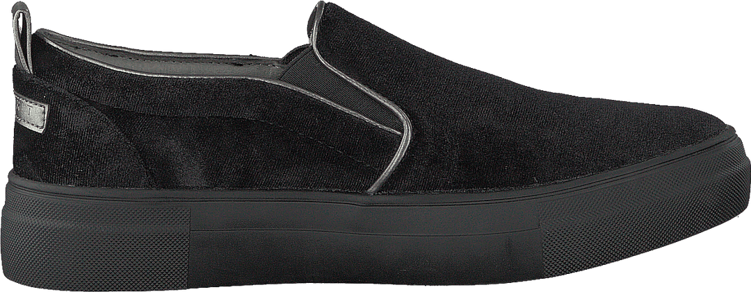 Dasha Velvet Slip On Preto