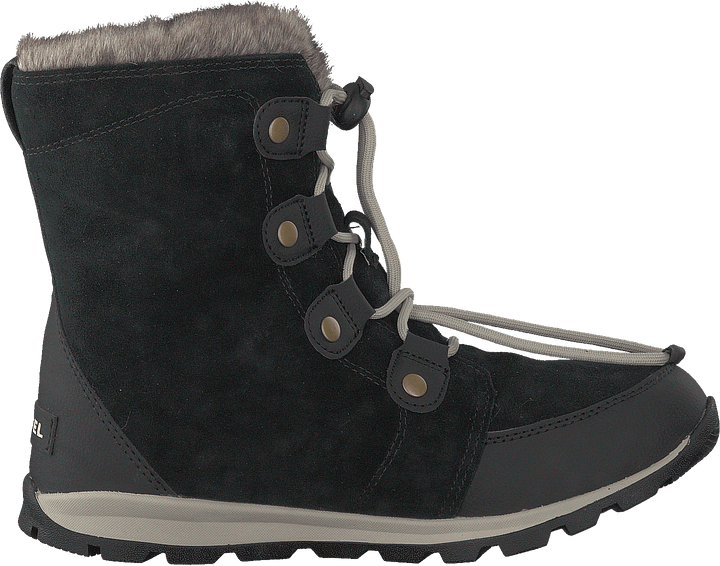 Youth Whitney Suede 010, Black, Dark Stone