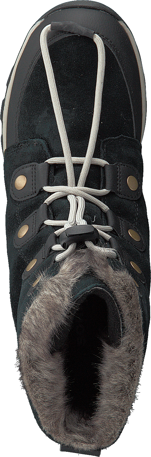 Youth Whitney Suede 010, Black, Dark Stone
