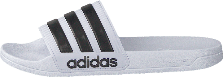 Claquettes Adilette Cloudfoam Blanc nuage / Noir noyau / Blanc nuage